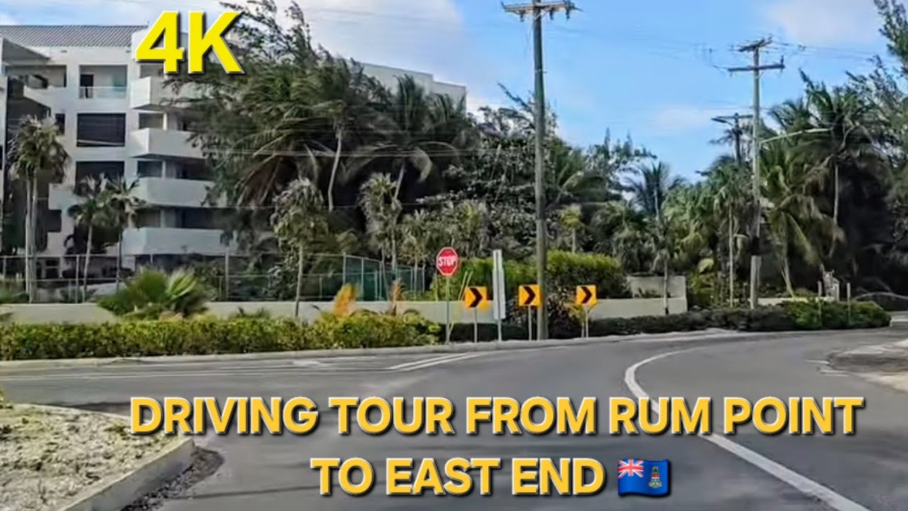 Driving Tour 4K | From Rum Point To East End, Grand Cayman, Cayman Islands