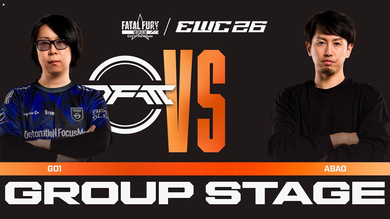 GO1 vs abao | FATAL FURY: CotW at EWC 26 | GROUP STAGE - VOD