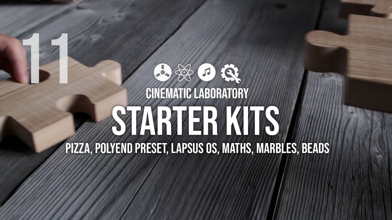 Starter Kits | Episode 11 | Pizza, PolyEnd Preset, Maths, Lapsus Os, Delta-V, Marbles, Beads