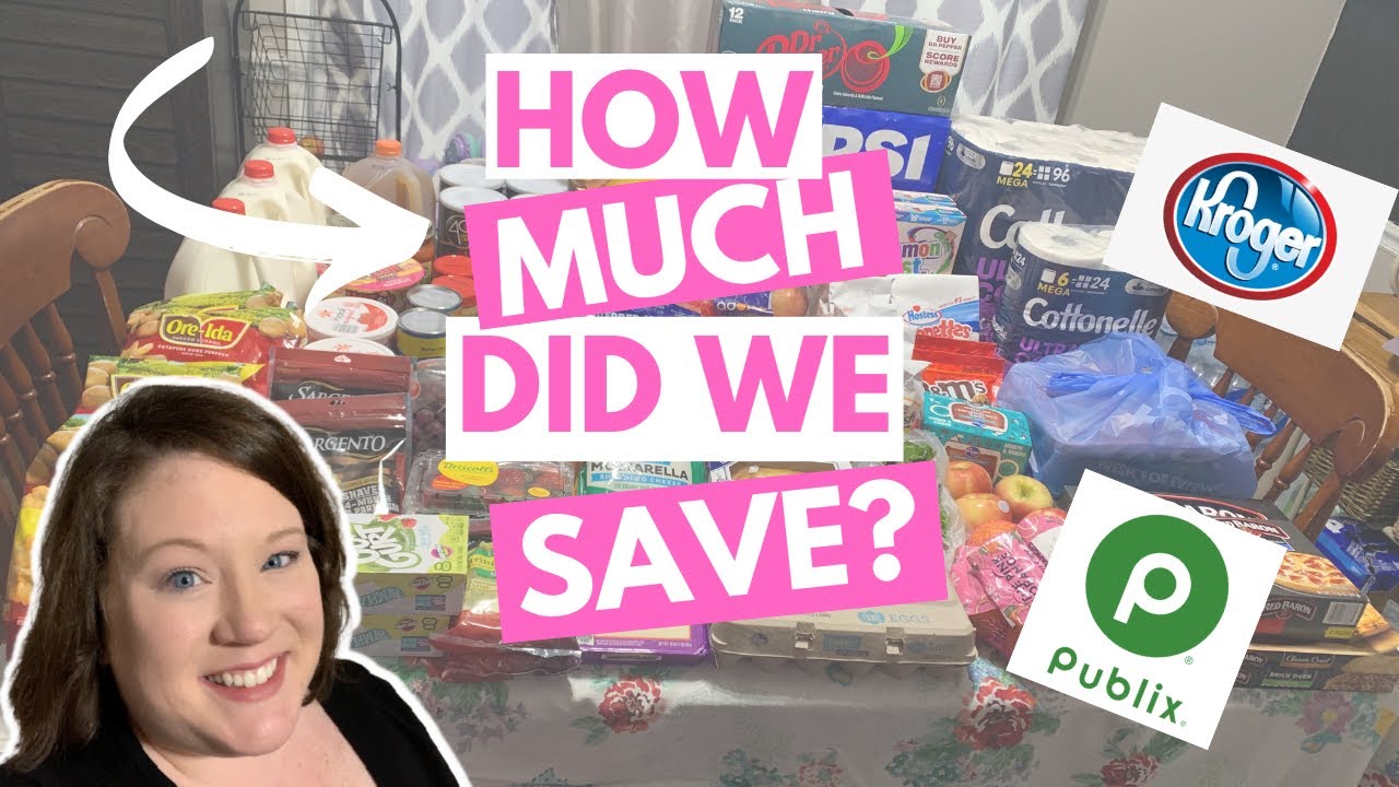 MAJOR SAVINGS ON GROCERIES THIS WEEK AT KROGER AND PUBLIX |ALL DIGITAL COUPONING DEALS!#groceryhaul
