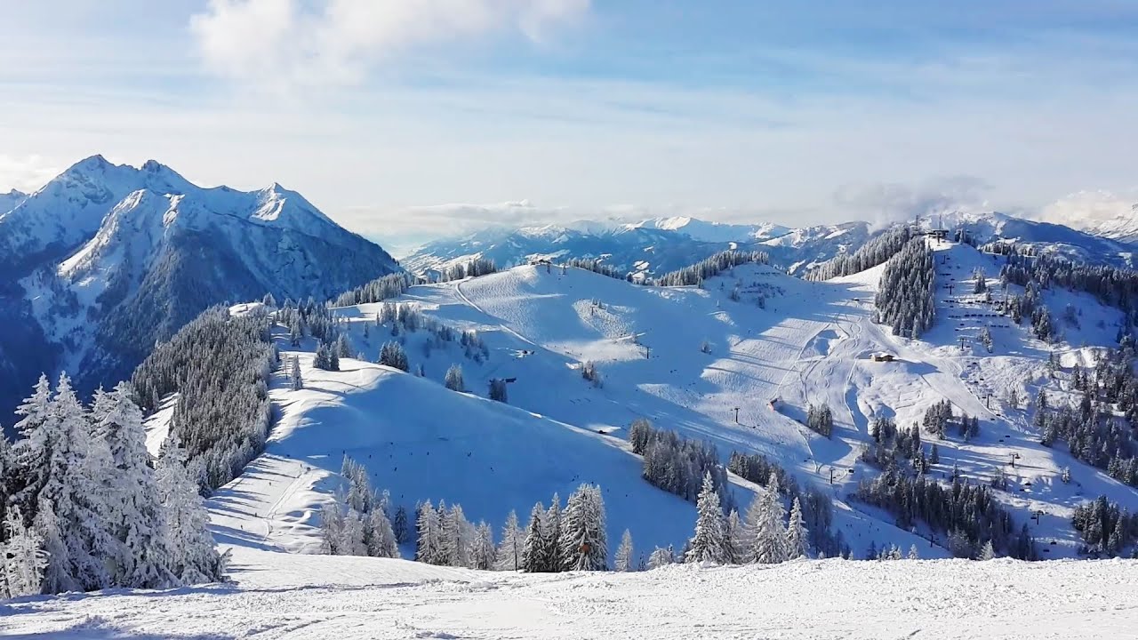 Alpendorf Full descent 1980 650 м  St  Johann im Pongau Альпендорф Полный спуск