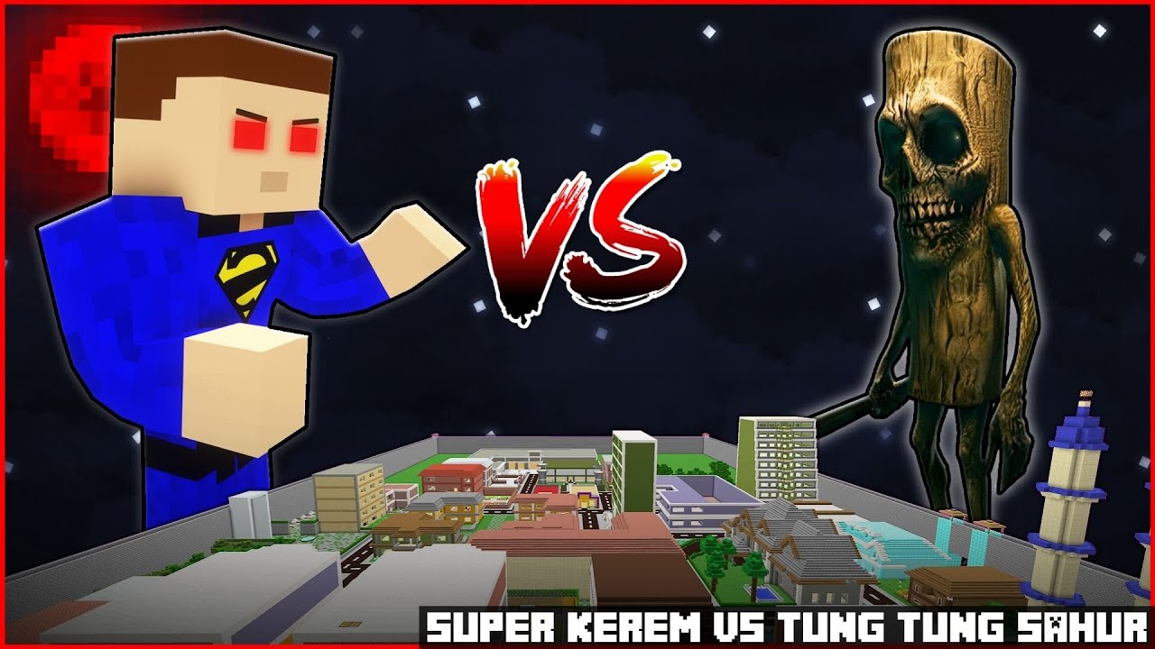 SÜPER KEREM VS KORKUNÇ TUNG TUNG SAHUR! 😱 - Minecraft ZENGİN FAKİR HAYATI