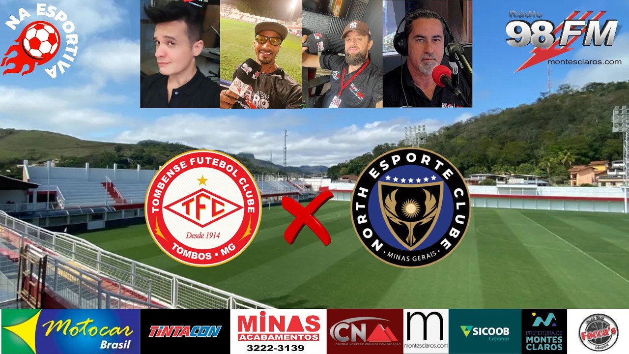 TOMBENSE 0X1 NORTH - RADIO 98 FM MONTES CLAROS - 4ª RODADA MINEIRO 2026 - 21/01/2026
