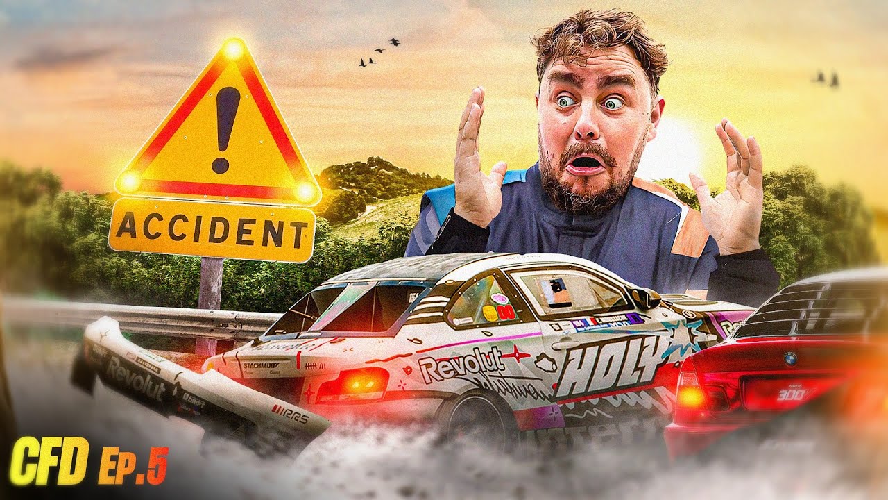 Mon 1er CRASH en DRIFT ?! 😭