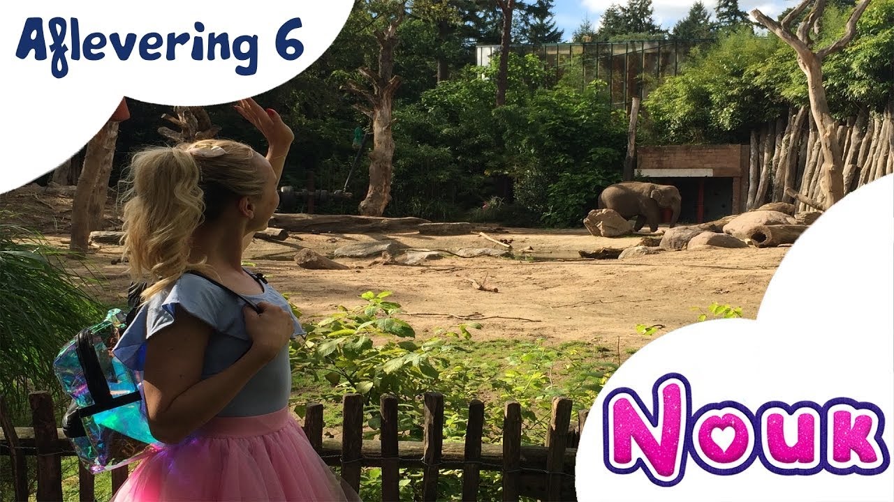 Aflevering 6 , op bezoek bij de olifanten • Nouk op bezoek