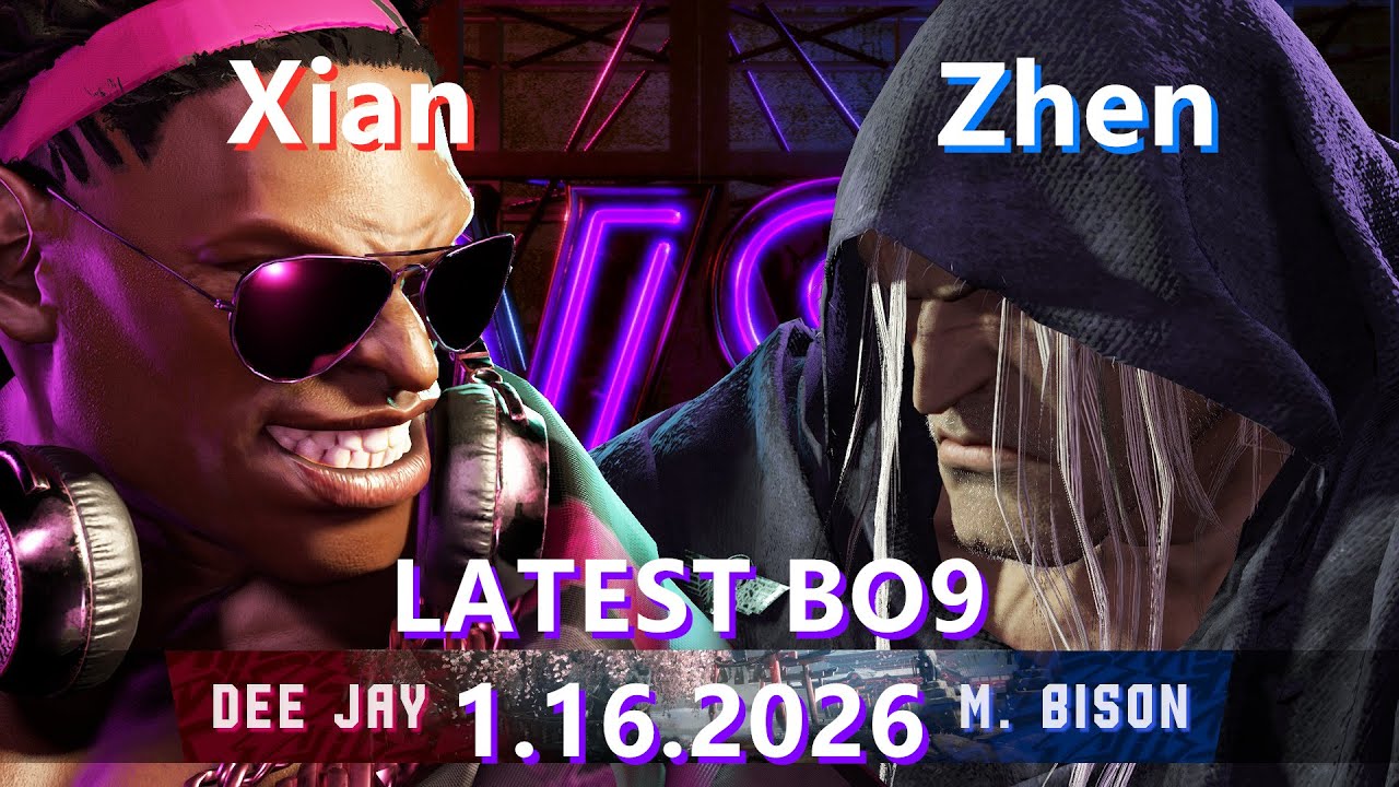 SF6⚡Xian (DeeJay) vs Zhen (M.Bison)⚡High Level Gameplay