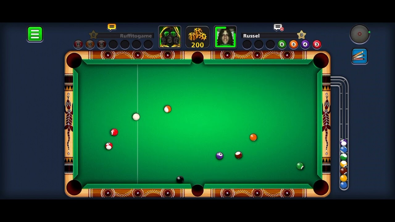!Jugando 8 ball pool!