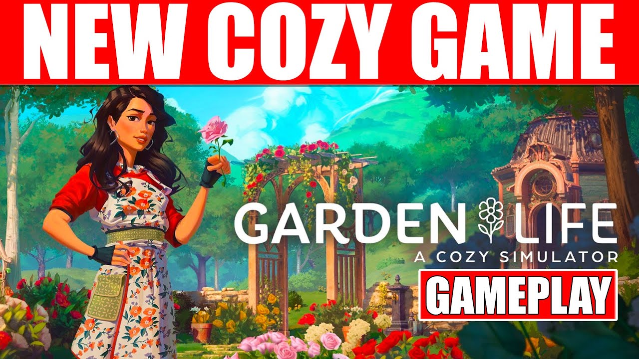 Gardening with a ghost! (Garden Life: A Cozy Simulator Playthrough)