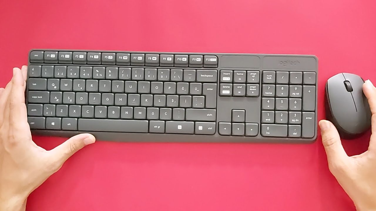 LOGITECH MK235 KLAVYE FARE SETİ İNCELEME