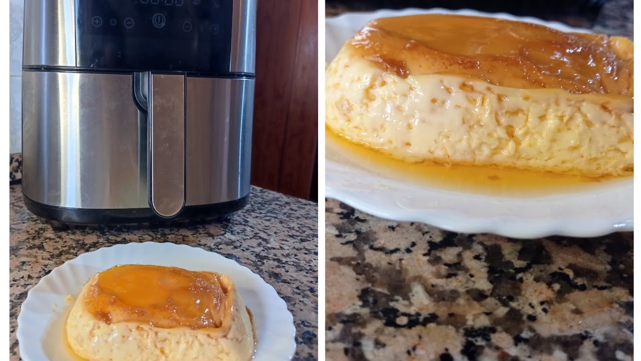 شركة معاكم كريم كراميل بدون فرن في  Air fryer جدا جدا رائع 🍮🍮😋😋