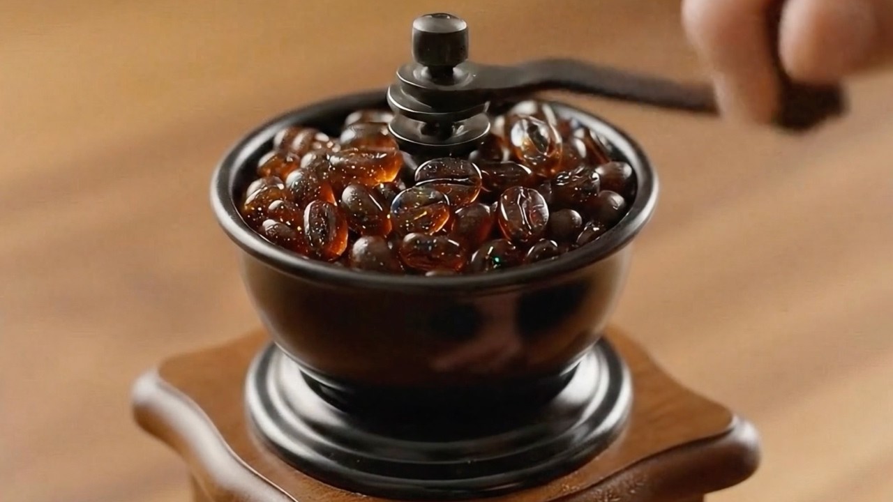 Brewing the Perfect Drip Coffee with Glass Coffee Beans ☕✨