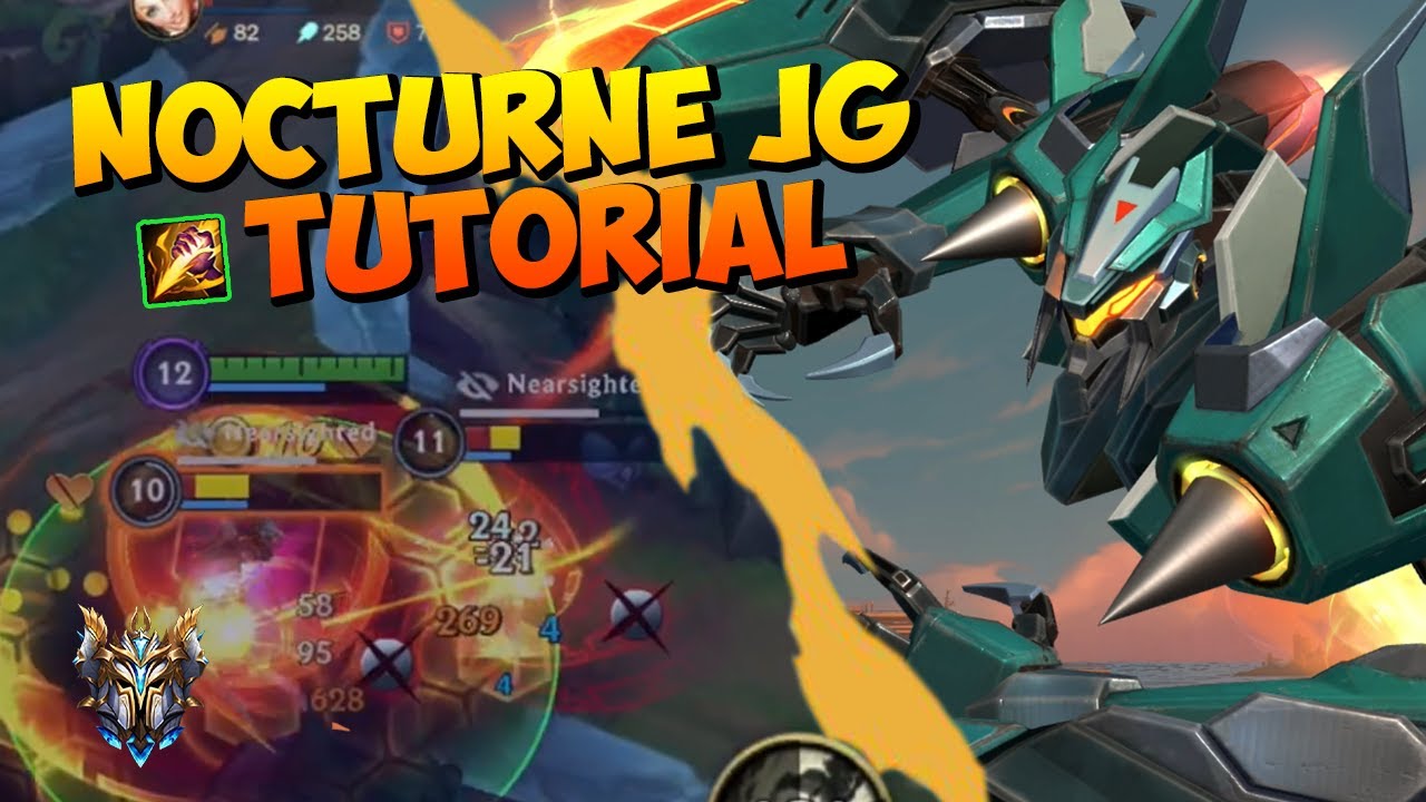 WILD RIFT NOCTURNE JUNGLE - ULTI MASTERCLASS TUTORIAL
