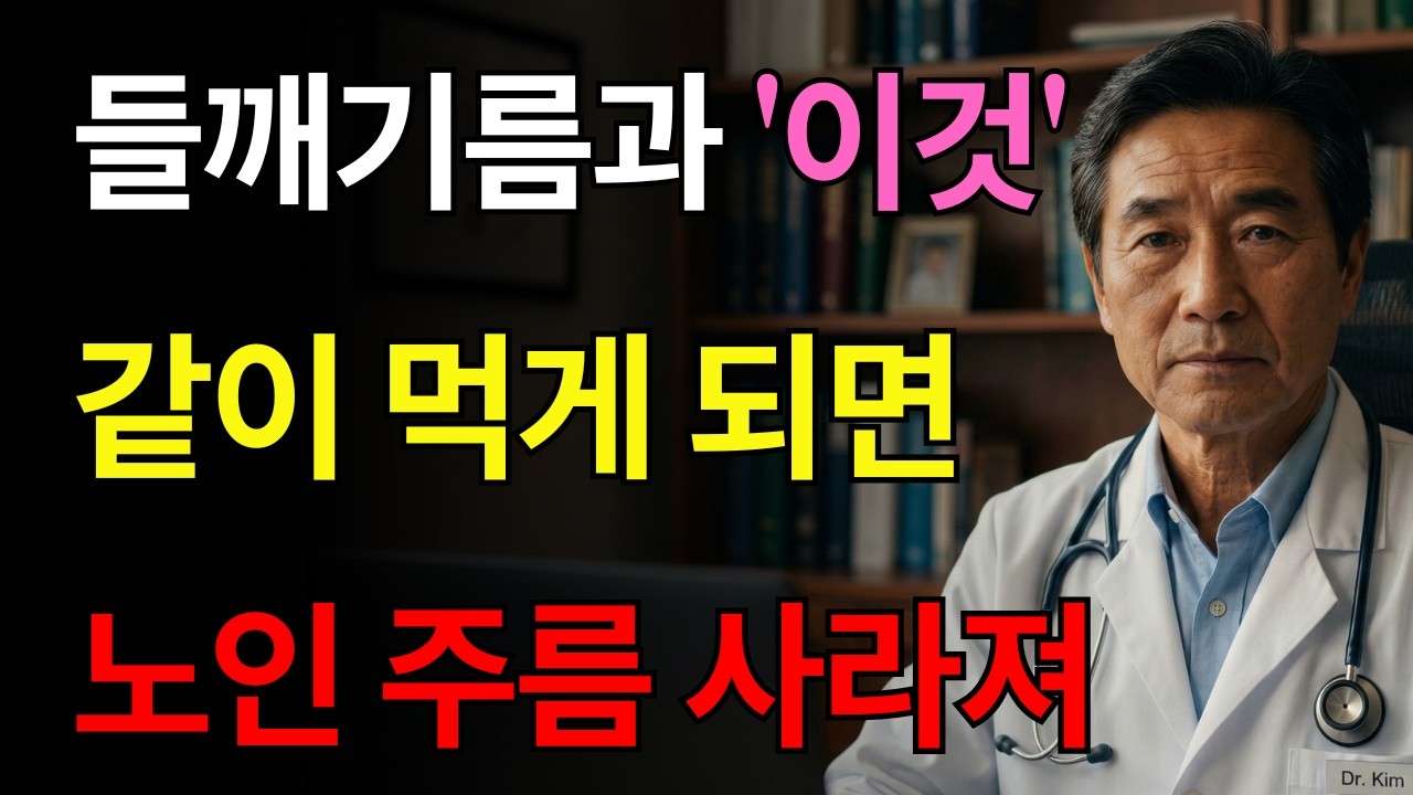 들기름에 ‘이것’을 섞으세요. 주름이 사라지고 피부가 20년 젊어집니다 | 시니어 피부관리 | 시니어 건강