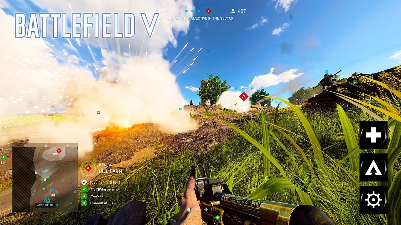 Battlefield 5: Attacking Arras Gameplay (No Commentary)