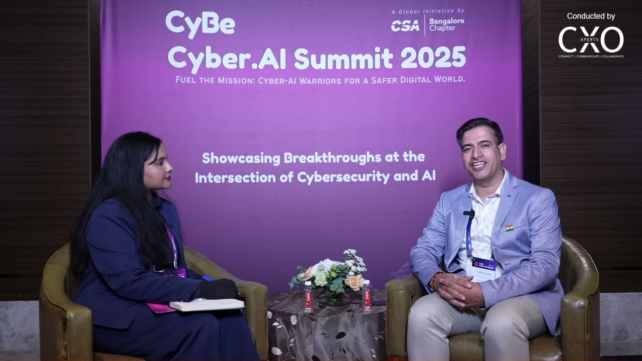 Santosh Tripathi on AI & Cybersecurity Skills for the Future | CyBe AI Summit 2025