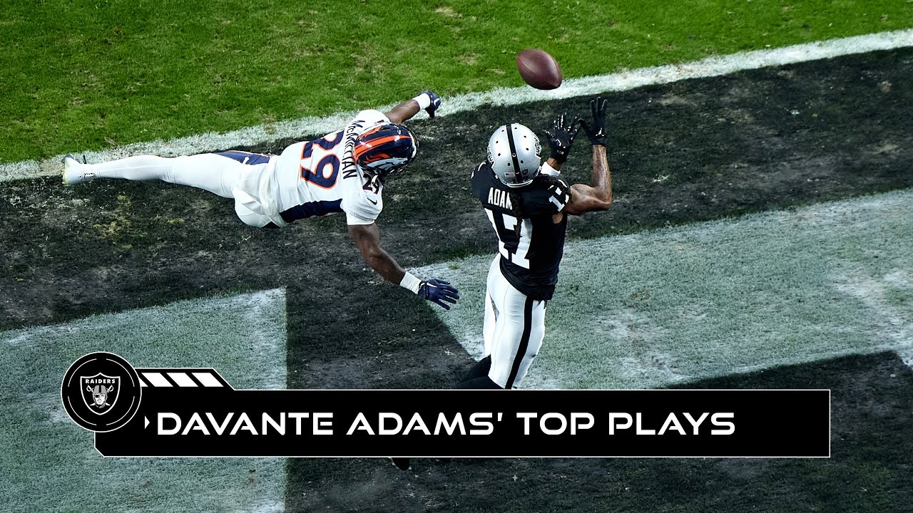 Davante Adams’ Top Plays From the 2023 Season | Highlights | Raiders