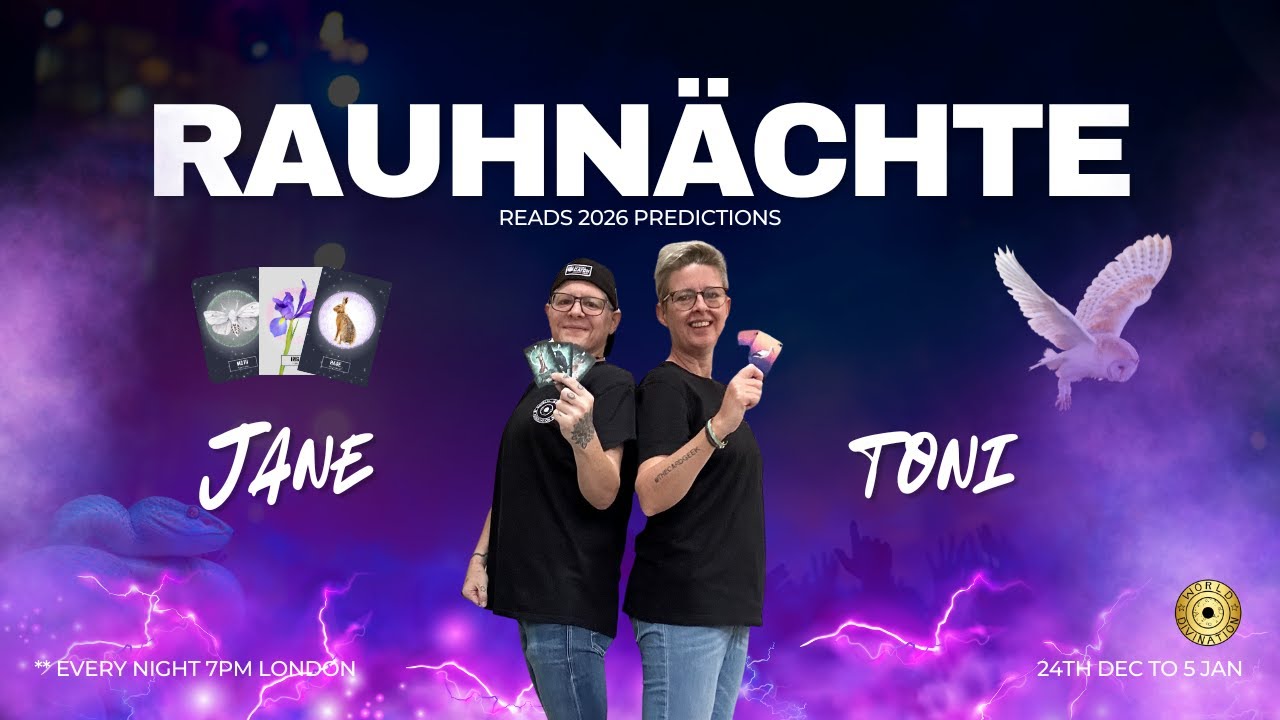 Rauhn&auml;chte Reads - Day 1 - Come and predict 2026 with us!