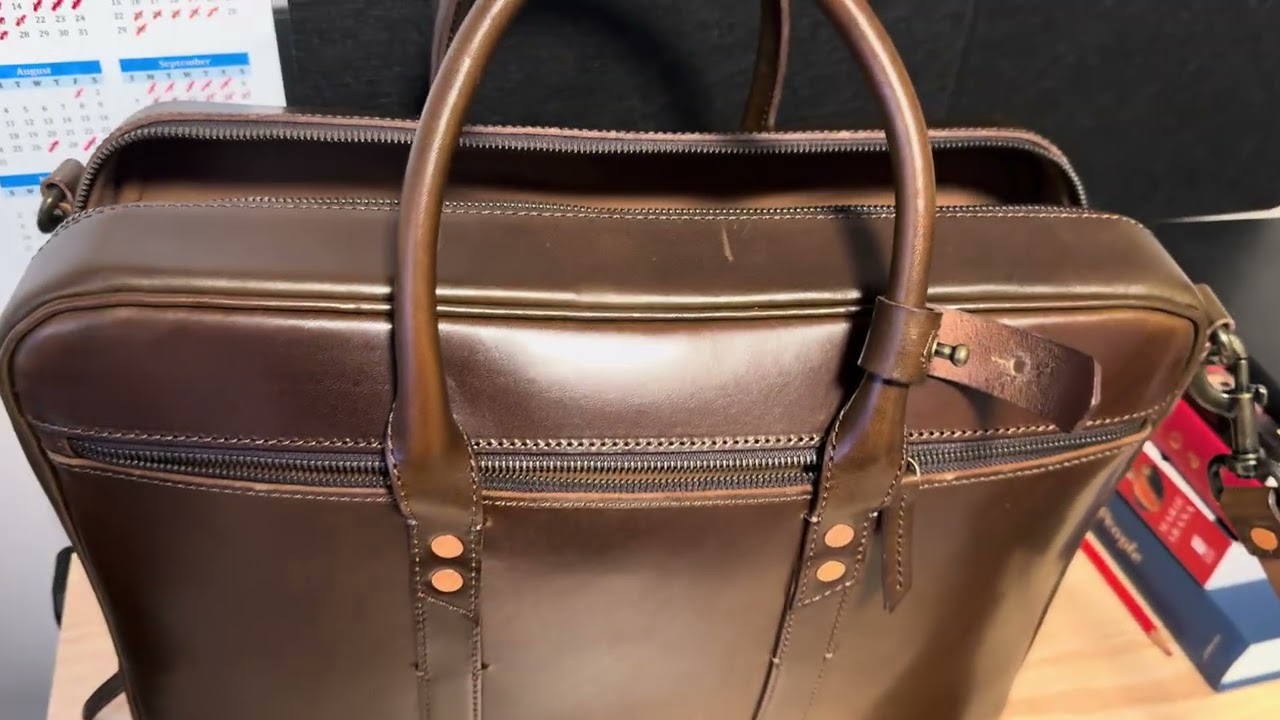 Satchel and Page Counselor briefcase review