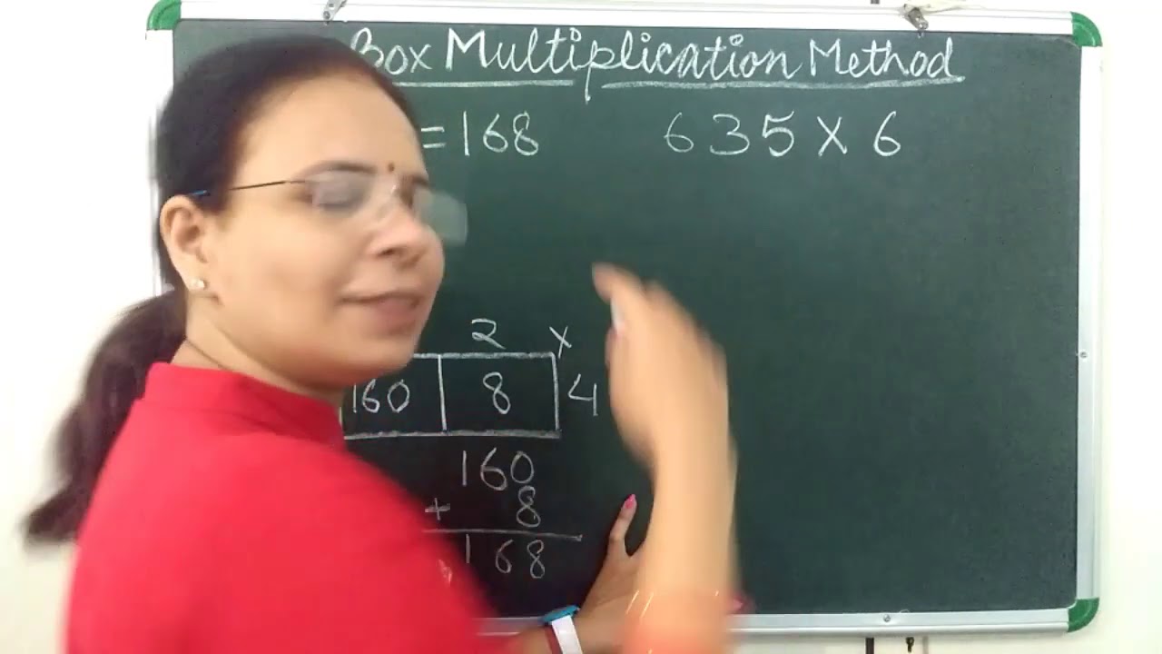 Box multiplication method || Grid multiplication method || Planet Maths