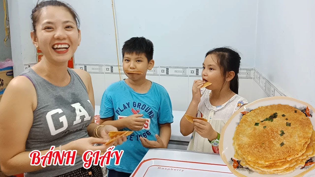Cách làm bánh giấy không cần khuôn|tuổi thơ ai từng làm mỏ vịt bằng bánh giấy
