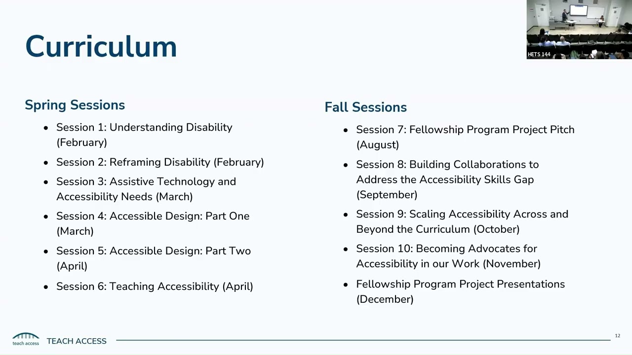 Access  Scaling Accessibility Education  A Fellowship Program Driving Curricular and Institutional