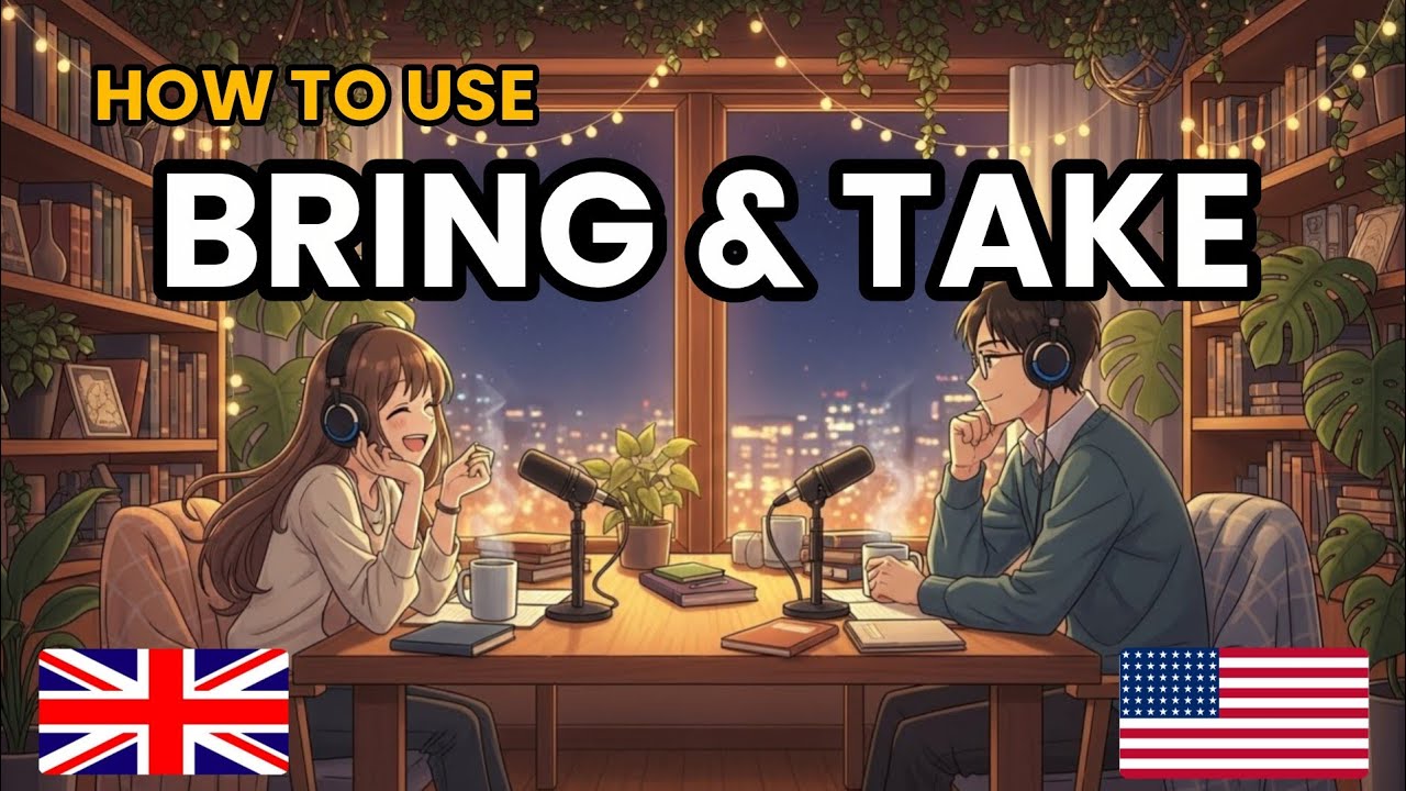 Подкаст Confident English | Как использовать Bring и Take в английском языке