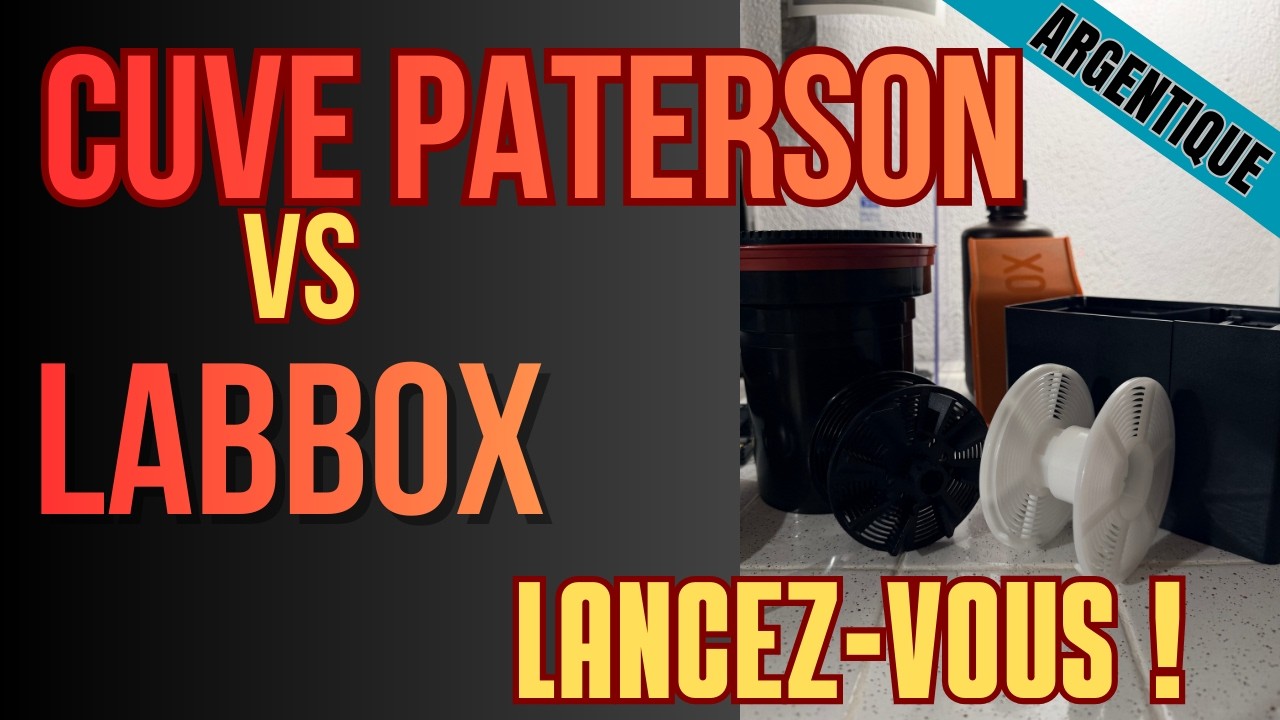 Avis/comparaison cuve Paterson et Lab-box argentique, mes conseils ! 📷