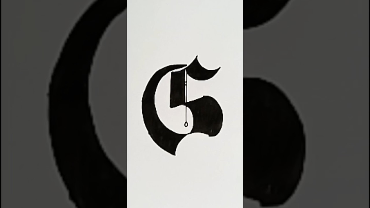 Gothic Letter "G"
