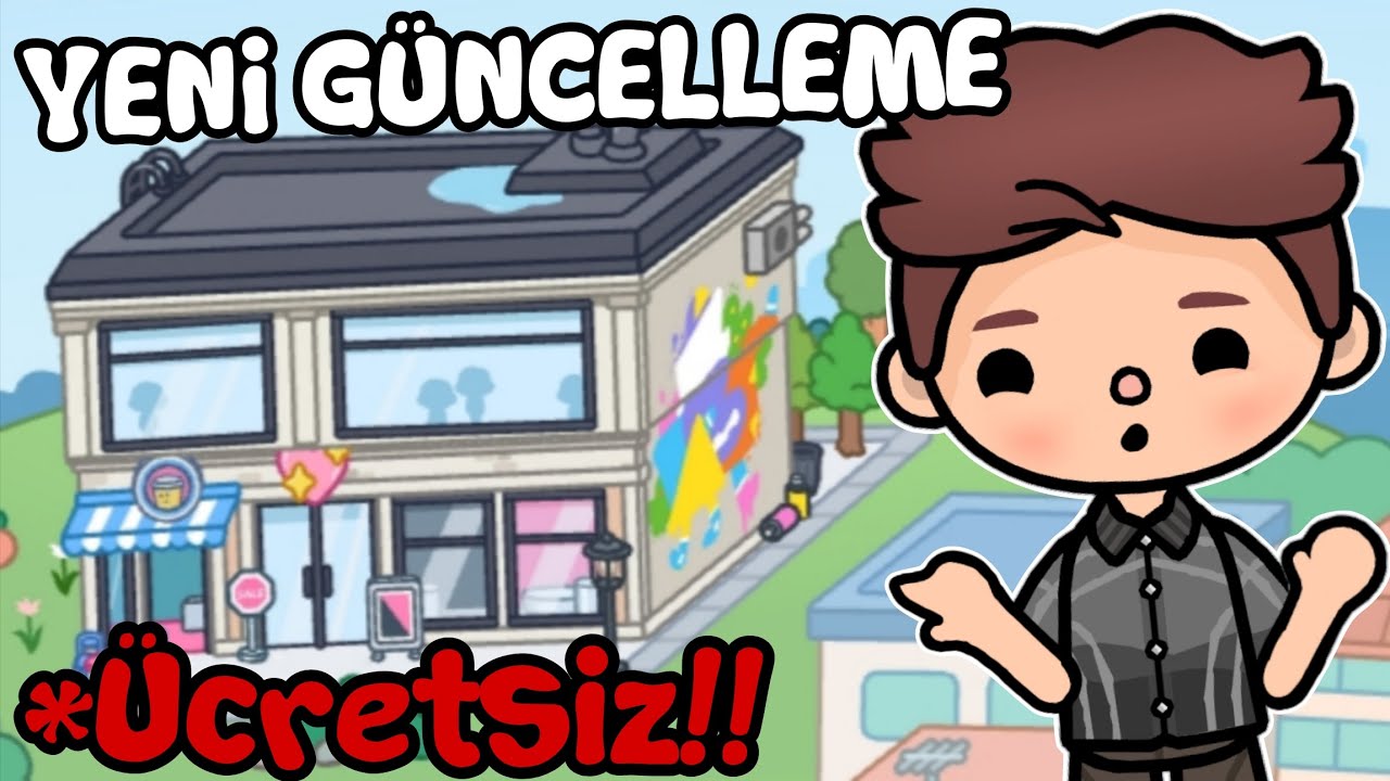 YENİ GÜNCELLEME!! ÜCRETSİZ KIYAFETLER VE ALIŞVERİŞ MERKEZİ!!🛍 / Toca Boca World Türkçe / Justin Toca