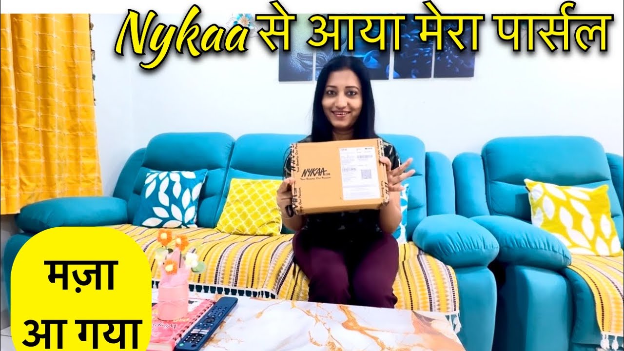 Winter special makke ki roti and nyka se aaya parcel