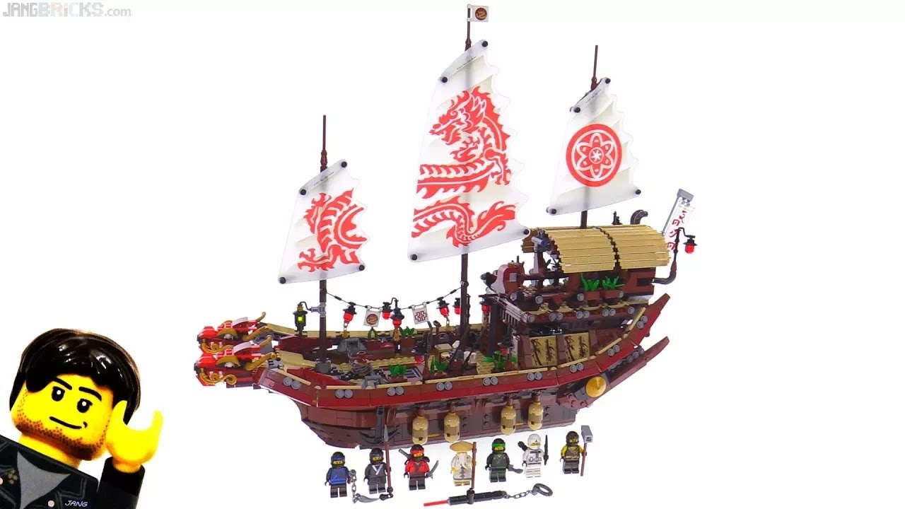 🔄 LEGO Ninjago Movie 2017 Destiny's Bounty review! 70618 re upload