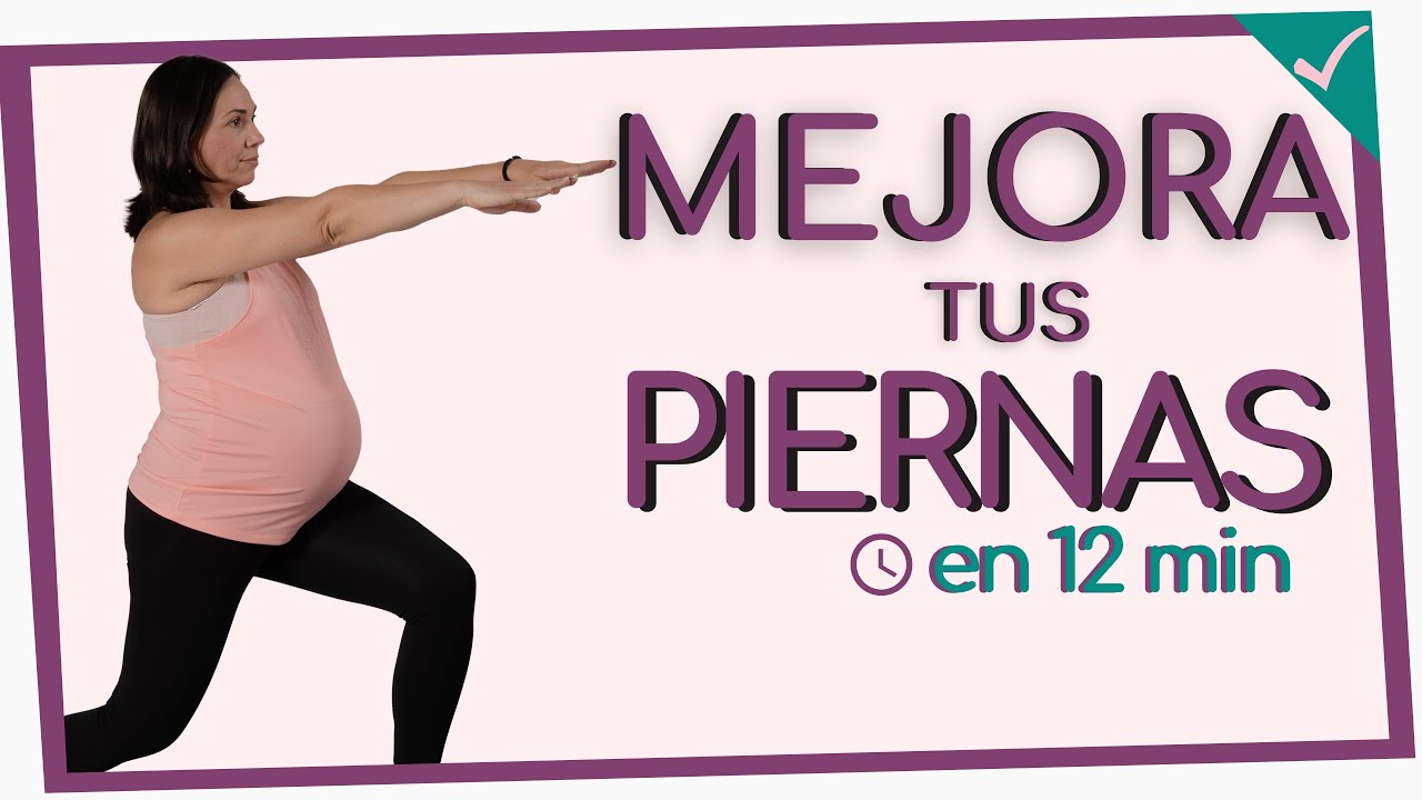 Ejercicios para EMBARAZADAS🤰💪: Fortalece tus PIERNAS