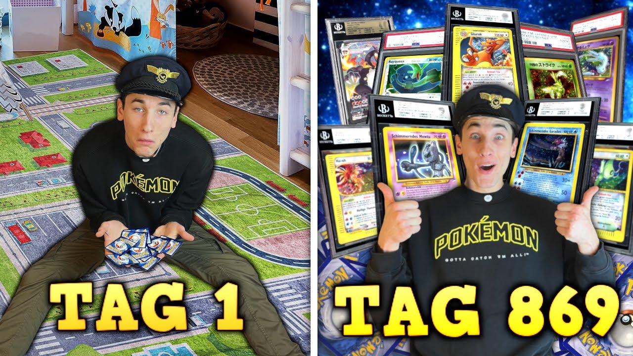 Vom ANFÄNGER zum EXPERTEN!🔥 Meine POKEMON KARTEN SAMMLUNG!😱