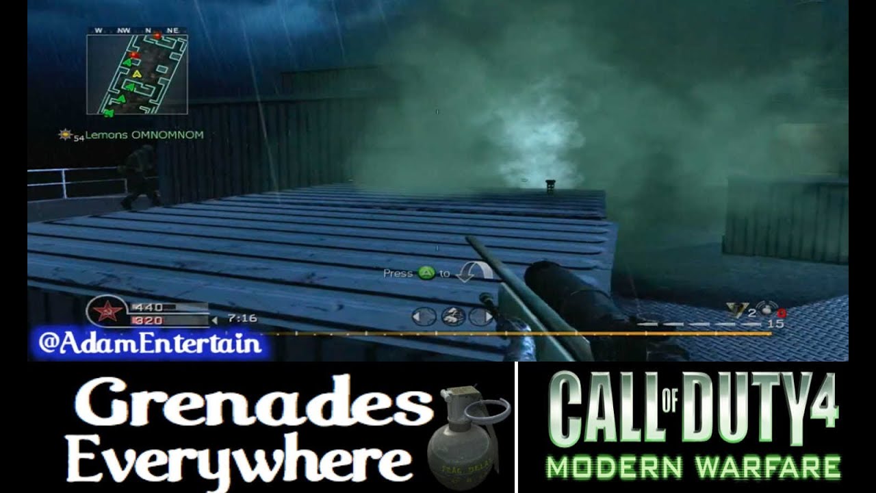 Call Of Duty 4 :: Look At The Spam! - Live Rage Commentary