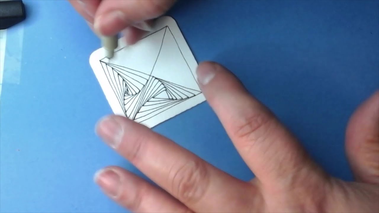 Paradox | Zentangle® Quickie: