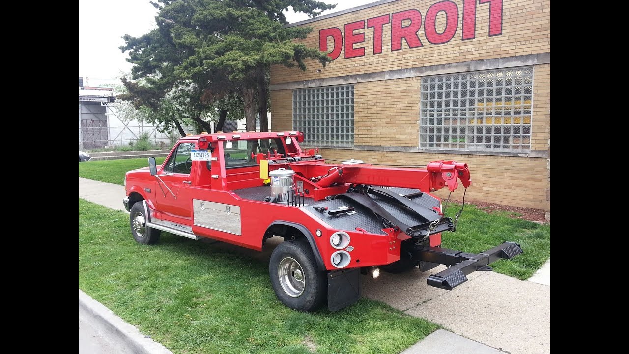 Jerr Dan Wrecker Rebuild at Detroit Wrecker