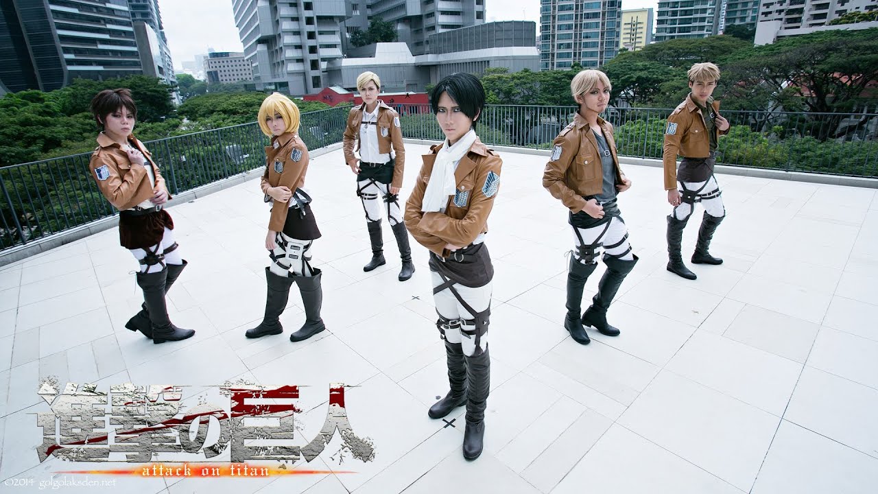 [HD] Shingeki no Kyojin  This Love  Dance Practice Cover 진격의 거인신화댄스 연습