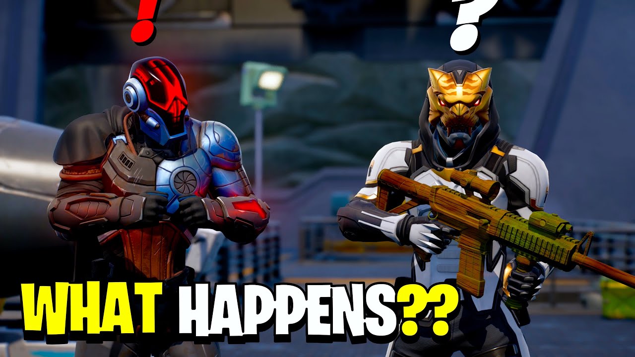 What Happens if Boss I.O Saber Meets Boss Foundation Fortnite!