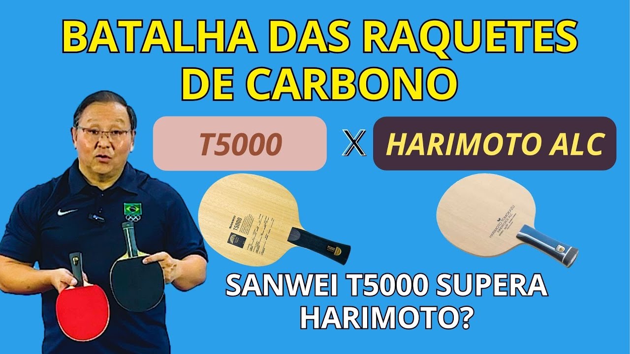 QUAL RAQUETE TEM DRIVE MAIS POTENTE || TÊNIS DE MESA - PING PONG