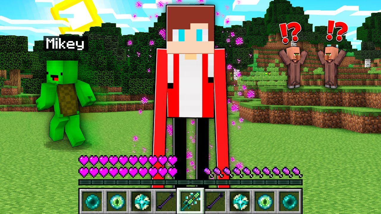 How to Play as JJ Enderman in Minecraft?! Maizen