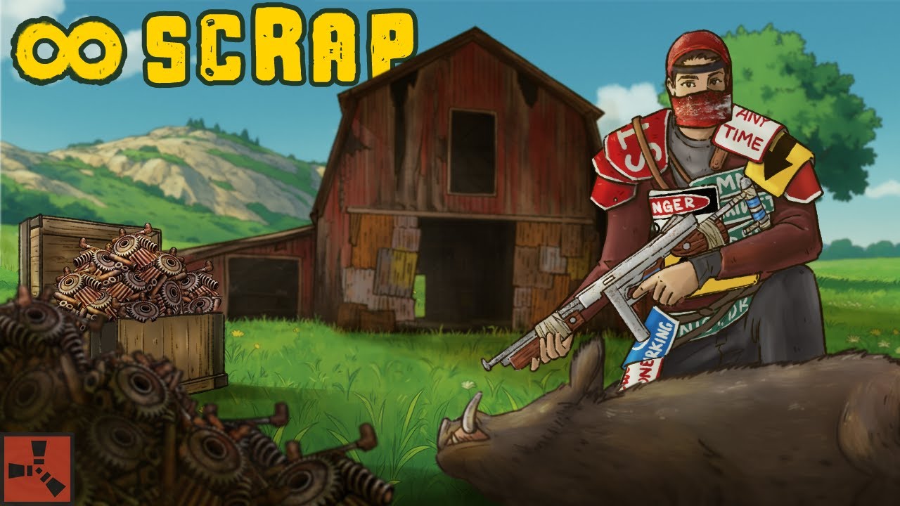 How I Generated INFINITE Scrap As A SOLO On Vanilla Rust!