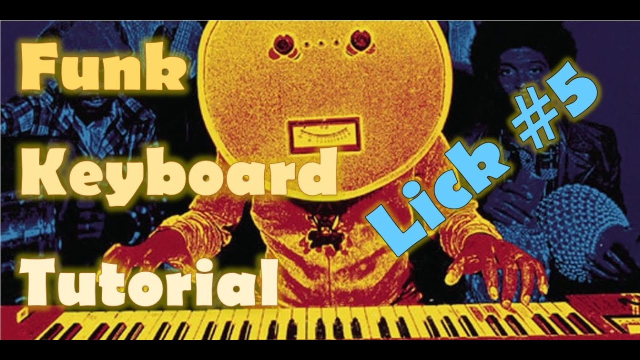 Funk Keyboard Tutorial - Lick #5