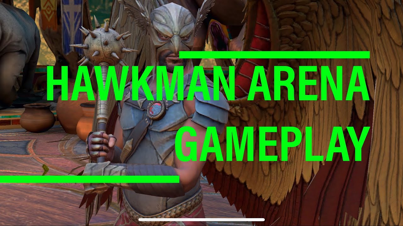 HAWKMAN ARENA GAMEPLAY | Still haven’t gotten my gears back | Injustice 2 Mobile