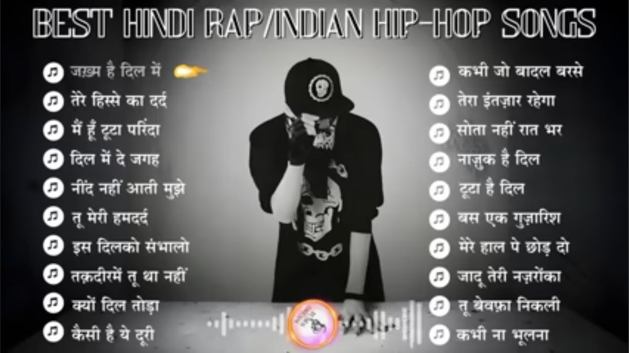 🎵 Best Hindi Rap & Indian HipHop Songs 2025 – Top Trending Desi Rap Hits