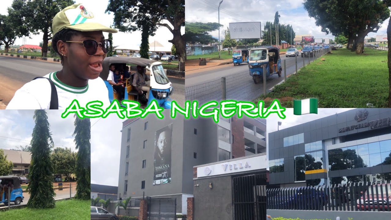 TAKE A WALK WITH ME | SEE THE BEAUTIFUL CITY OF ASABA NIGERIA 🇳🇬