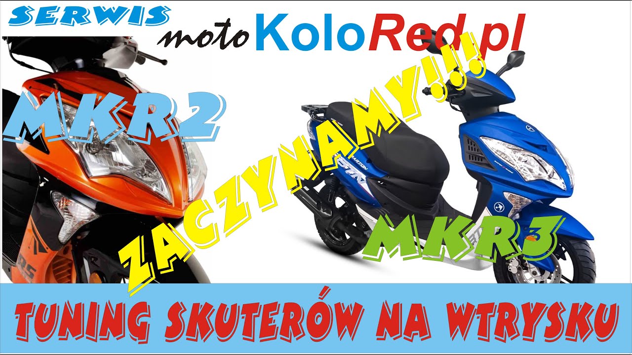 Tuning Skuterów Na Wtrysku, Prezentacja mKR2 i mKR3. #Barton Falcon 4T