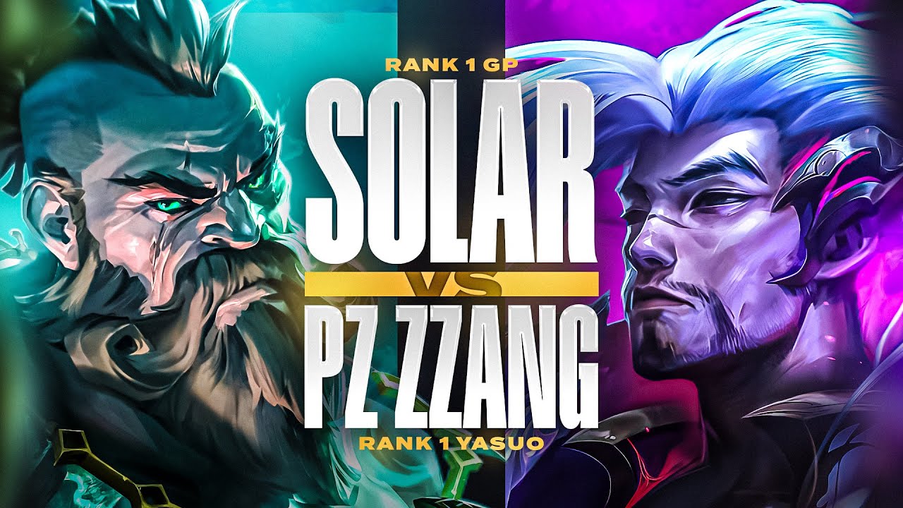 The RANK 1 GANGPLANK Vs The RANK 1 YASUO in Korea