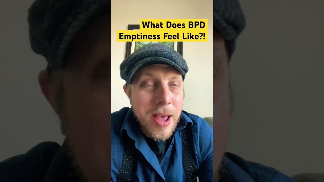 What does the chronic emptiness symptom of borderline personality disorder feel like? #bpd￼