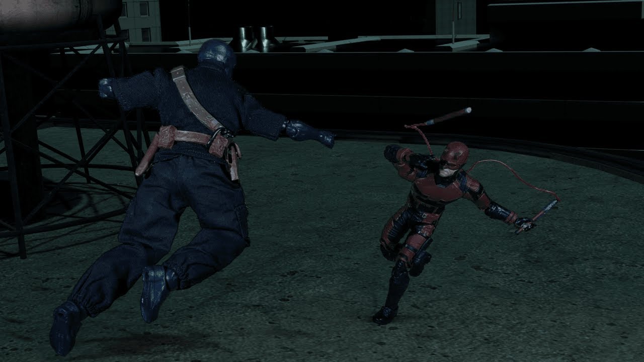 DAREDEVIL VS BULLSEYE | STOP MOTION