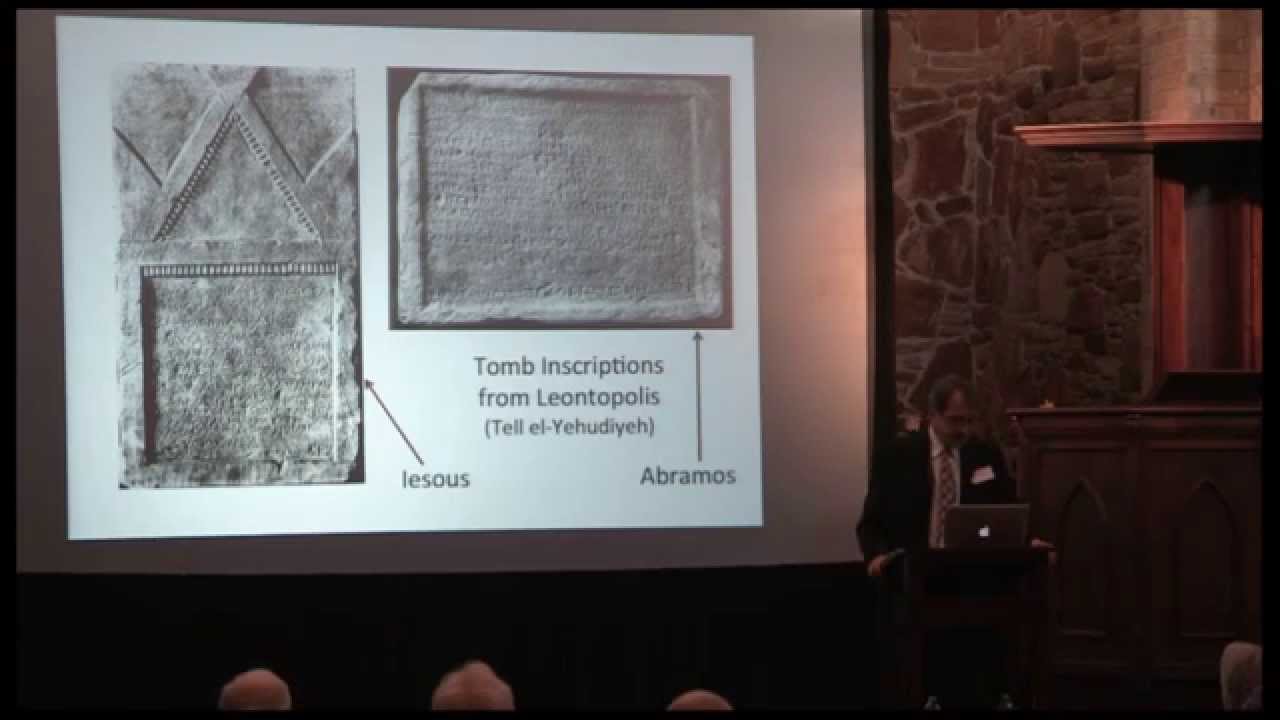 Septuagint, Synagogue and Symbiosis: The Jews of Hellenistic Egypt - Dr Gary A Rendsburg
